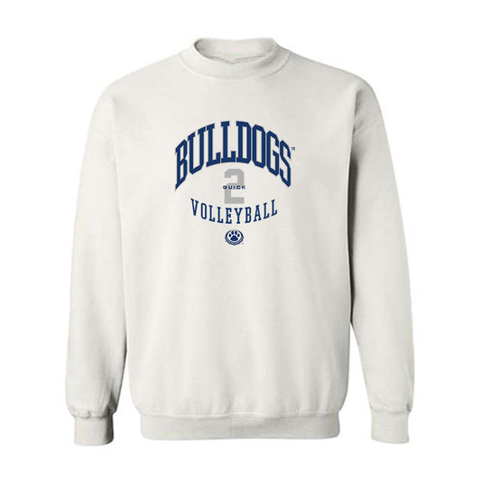Drake - NCAA Women's Volleyball : Katie Quick - Classic Fashion Shersey Crewneck Sweatshirt-0