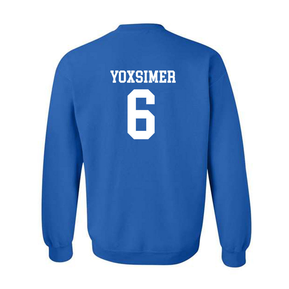 Drake - NCAA Softball : Malea Yoxsimer - Classic Shersey Crewneck Sweatshirt-1