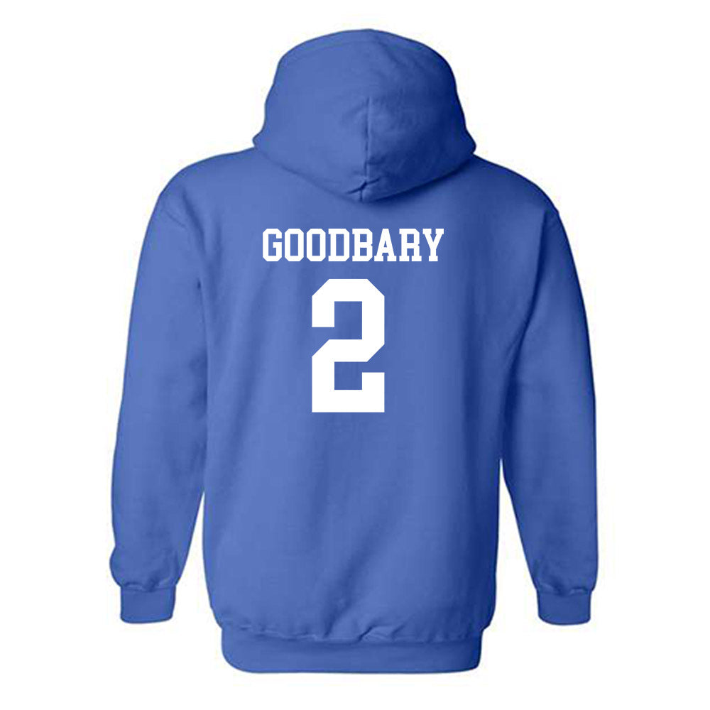 Drake - NCAA Men's Basketball : Griffen Goodbary - Classic Shersey Hooded Sweatshirt-1