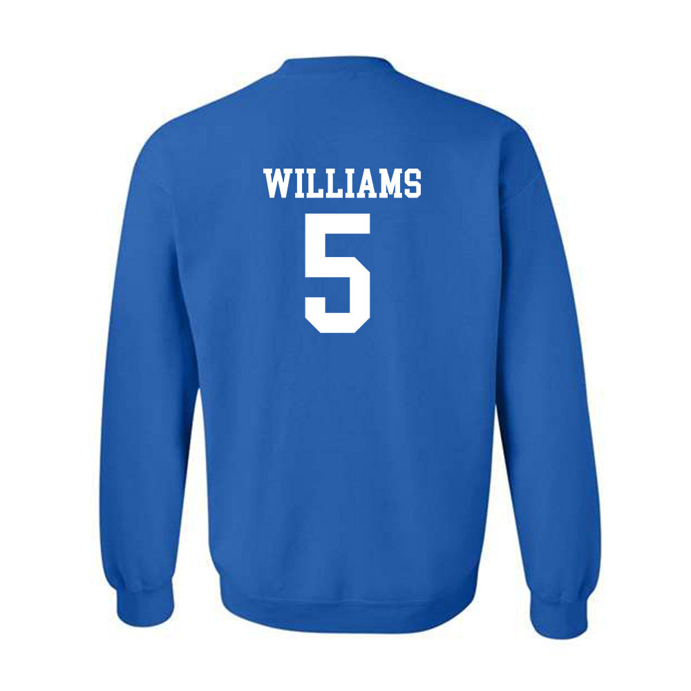 Drake - NCAA Football : Tommy Williams - Classic Shersey Crewneck Sweatshirt-1