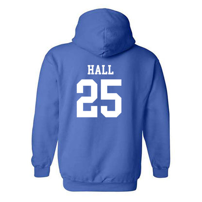 Drake - NCAA Softball : Pearson Hall - Classic Shersey Hooded Sweatshirt-1