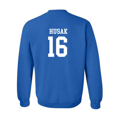 Drake - NCAA Softball : Ava Husak - Classic Shersey Crewneck Sweatshirt-1