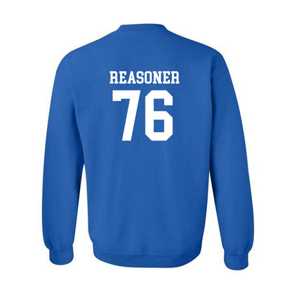Drake - NCAA Football : Jackson Reasoner - Classic Shersey Crewneck Sweatshirt-1
