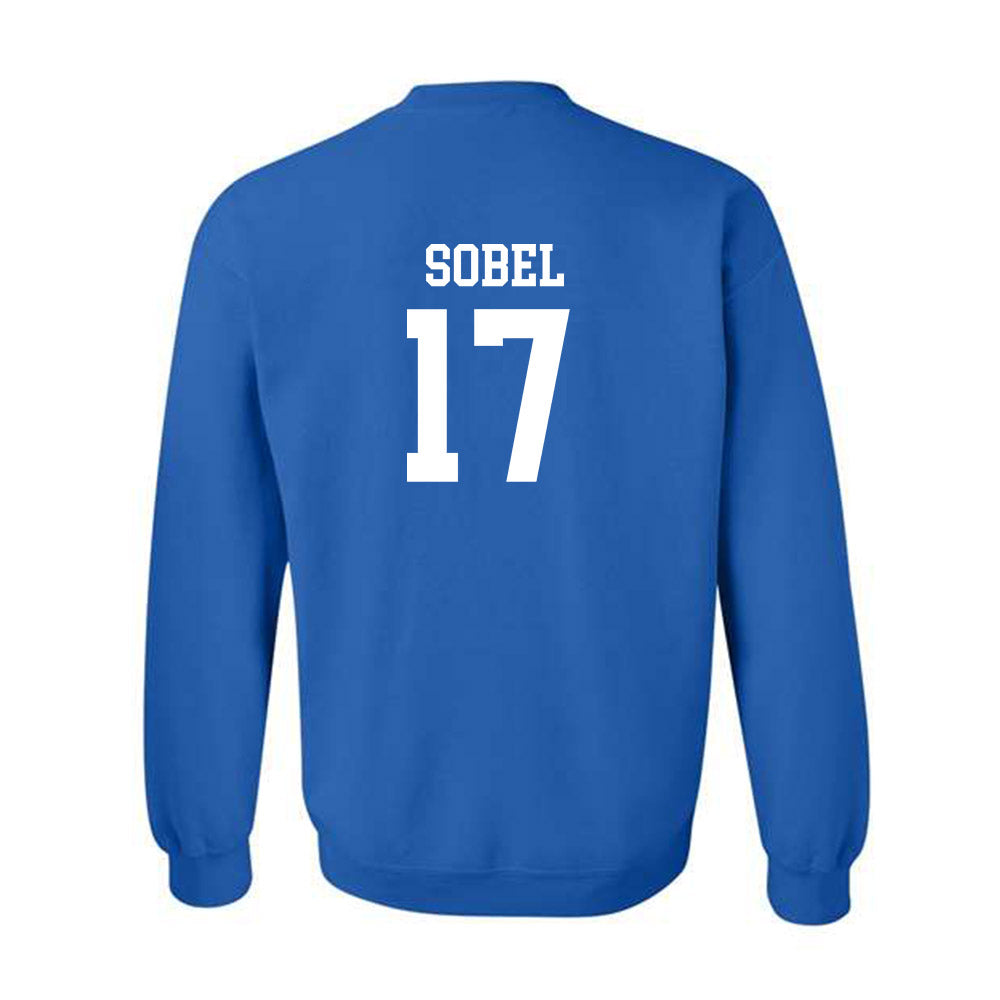 Drake - NCAA Women's Soccer : Ivy Sobel - Classic Shersey Crewneck Sweatshirt-1