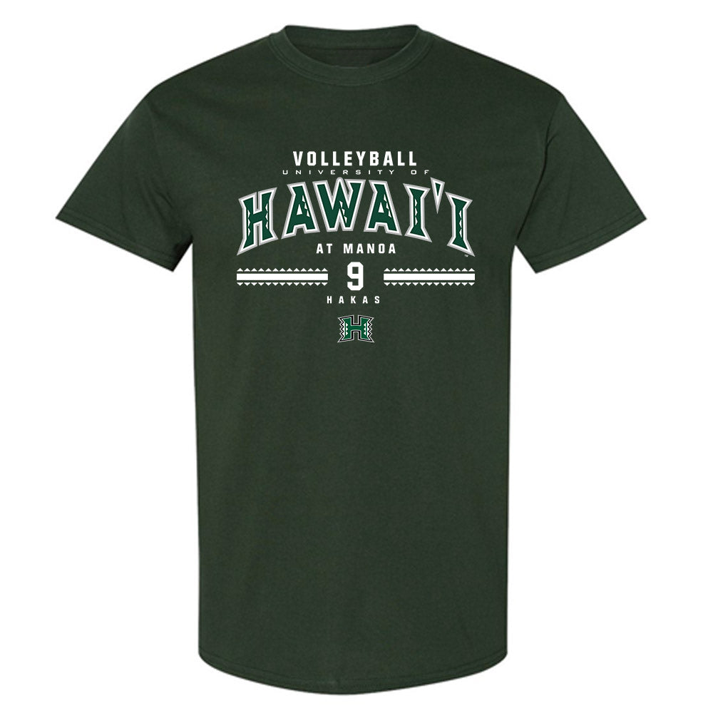 Hawaii - NCAA Women's Volleyball : Tali Hakas - Classic Fashion Shersey T-Shirt-0