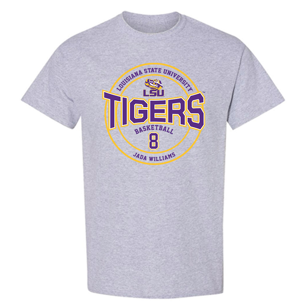LSU - NCAA Women's Basketball : Jada Williams - Classic Fashion Shersey T-Shirt-0