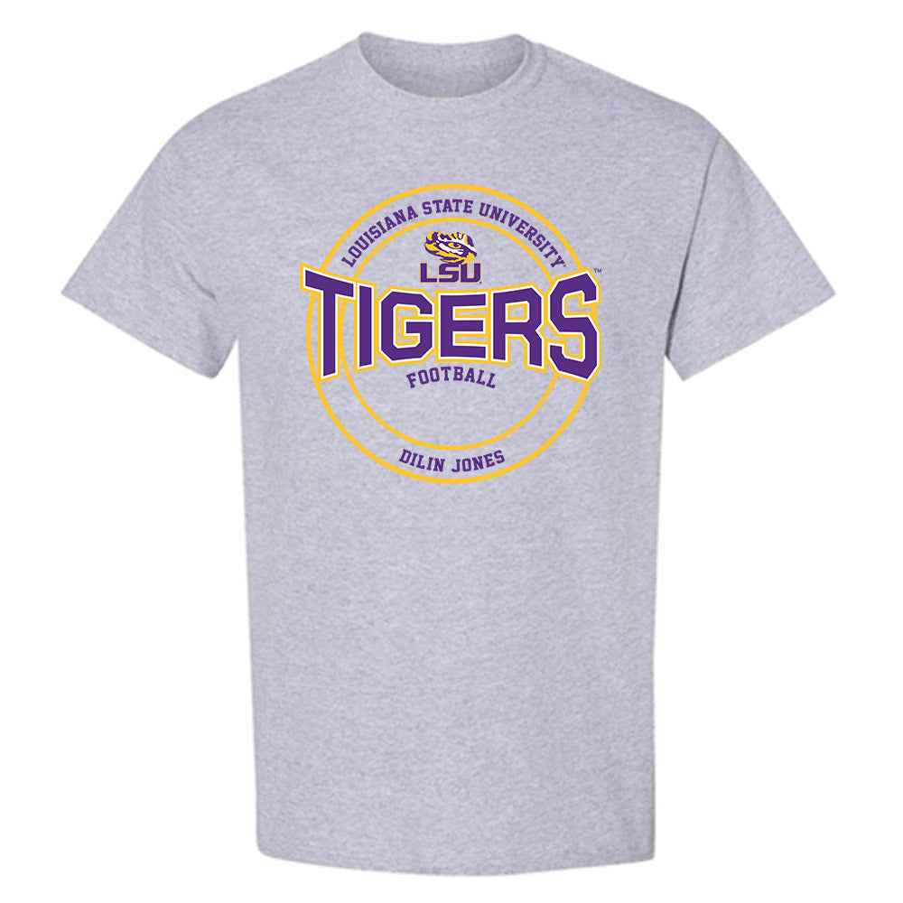 LSU - NCAA Football : Dilin Jones - Classic Fashion Shersey T-Shirt-0