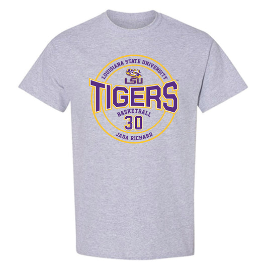 LSU - NCAA Women's Basketball : Jada Richard - Classic Fashion Shersey T-Shirt-0