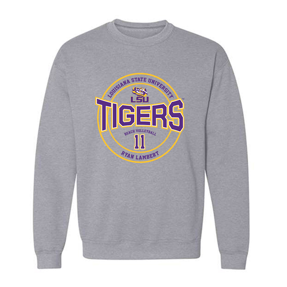 LSU - NCAA Beach Volleyball : Ryan Lambert - Classic Fashion Shersey Crewneck Sweatshirt-0