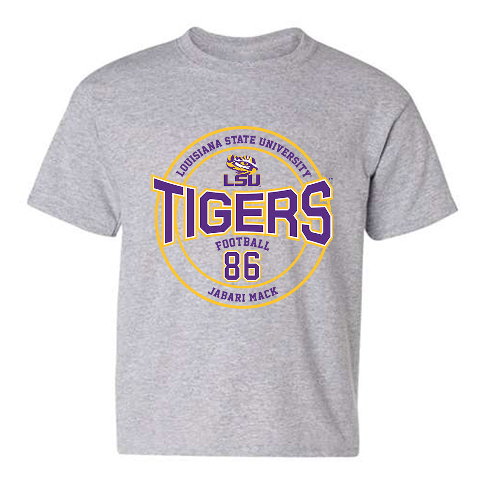 LSU - NCAA Football : Jabari Mack - Classic Fashion Shersey Youth T-Shirt-0