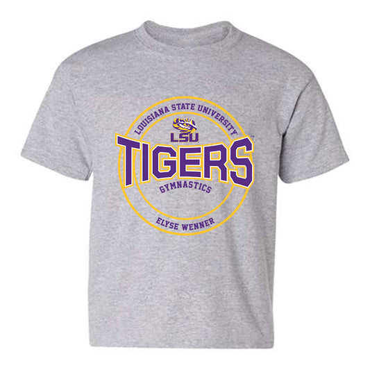 LSU - NCAA Women's Gymnastics : Elyse Wenner - Classic Fashion Shersey Youth T-Shirt-0