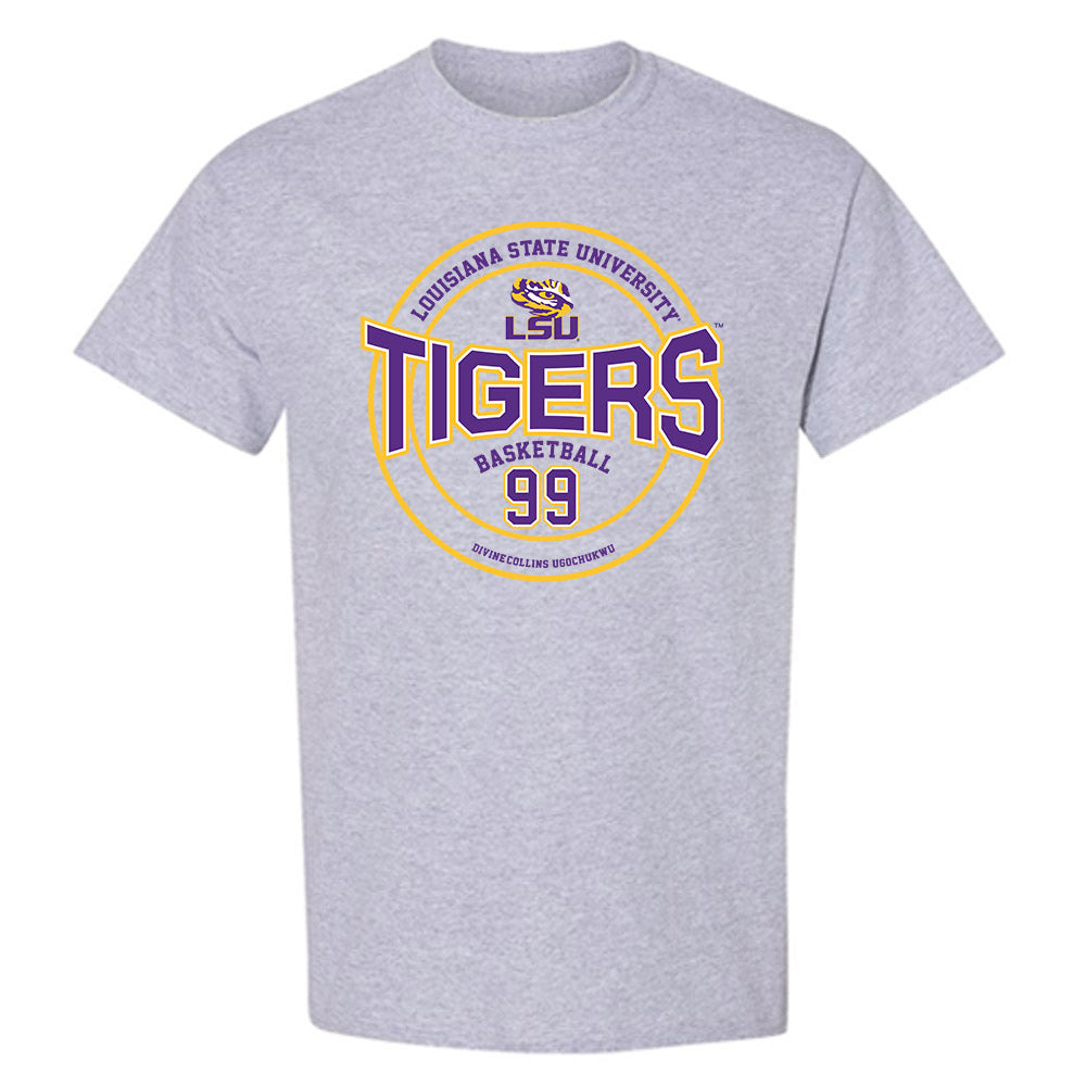 LSU - NCAA Men's Basketball : Divine-Collins Ugochukwu - Classic Fashion Shersey T-Shirt-0