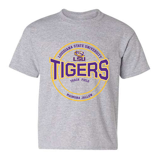 LSU - NCAA Women's Track & Field : Maimuna Jallow - Classic Fashion Shersey Youth T-Shirt-0