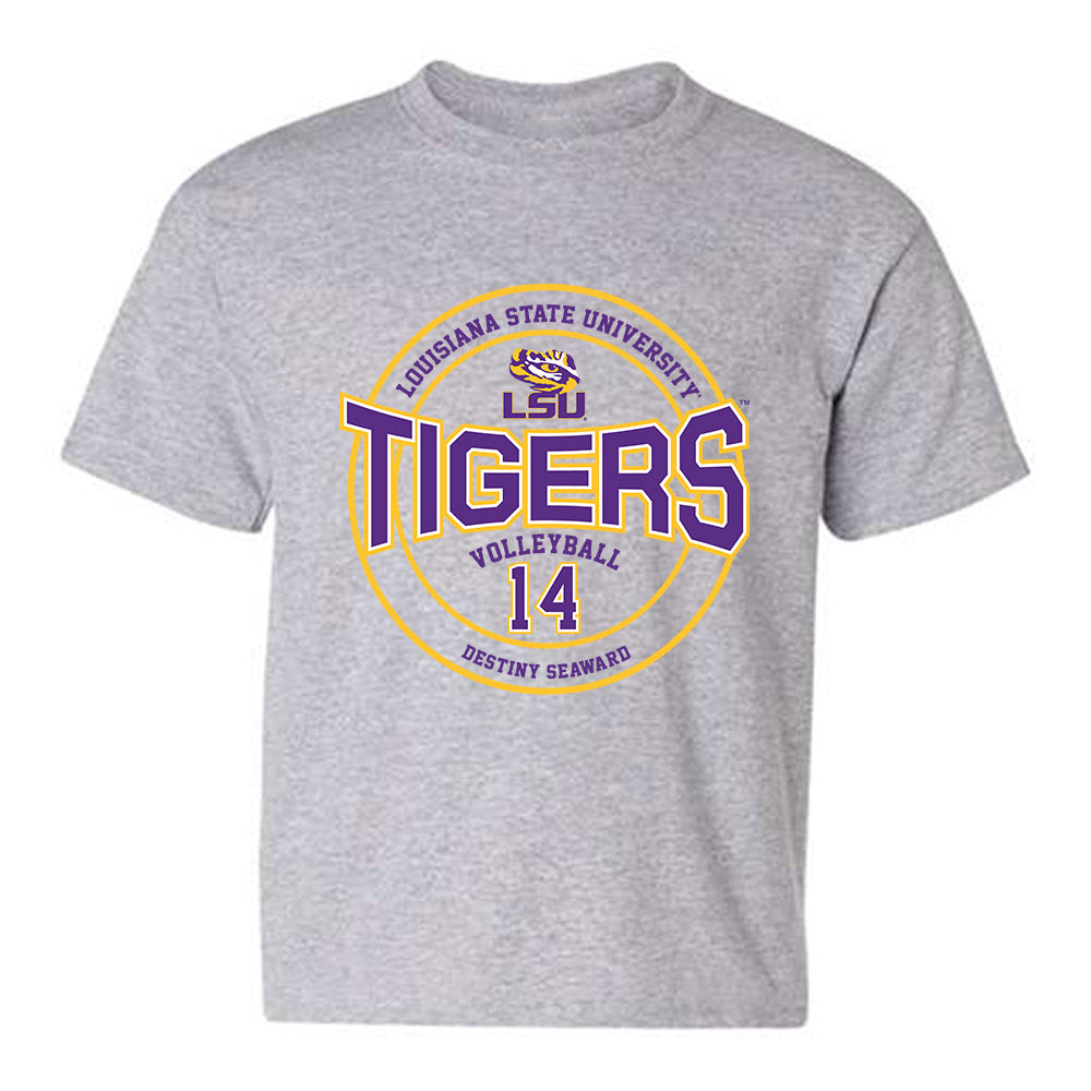 LSU - NCAA Women's Volleyball : Destiny Seaward - Classic Fashion Shersey Youth T-Shirt-0