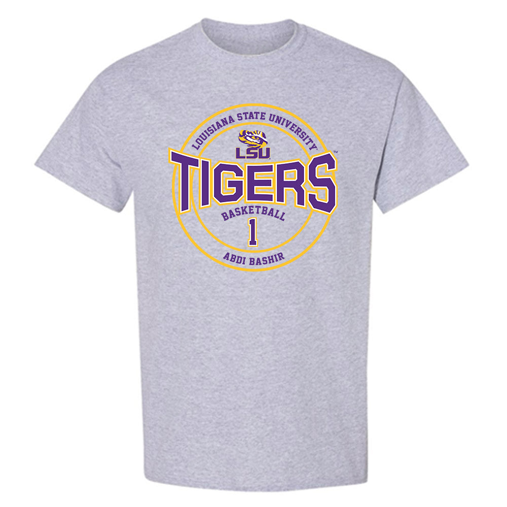 LSU - NCAA Men's Basketball : Abdi Bashir - Classic Fashion Shersey T-Shirt-0