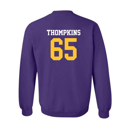 LSU - NCAA Football : Sean Thompkins - Classic Shersey Crewneck Sweatshirt-1