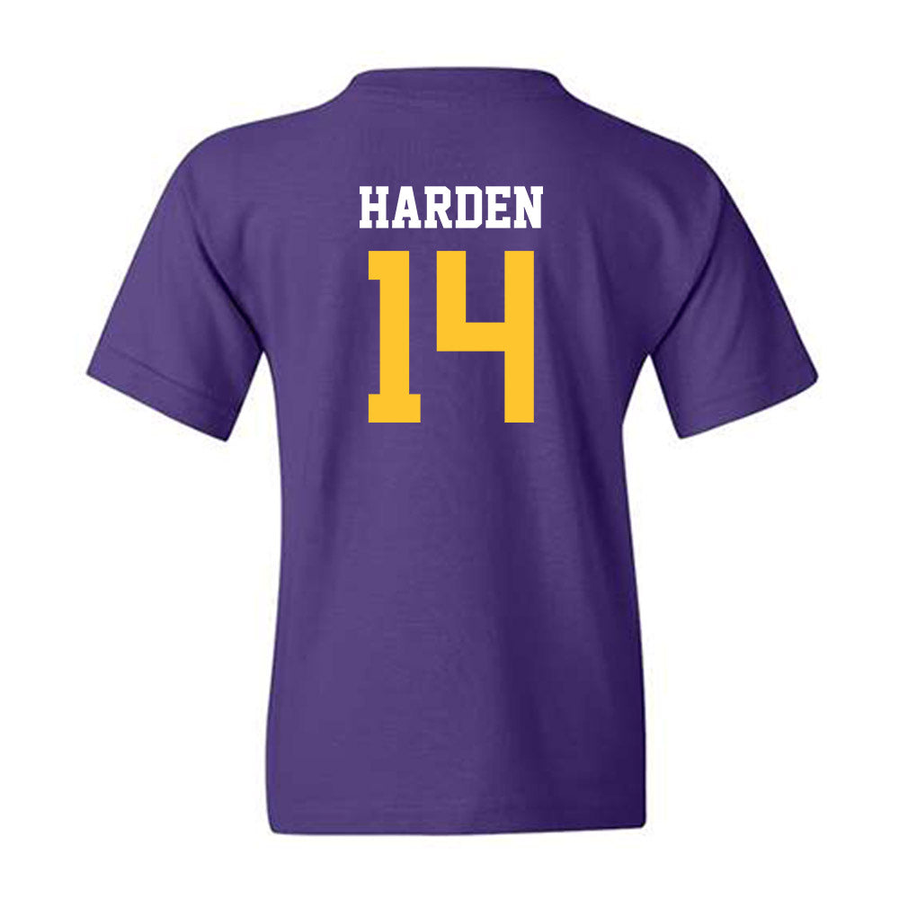 LSU - NCAA Baseball : Daniel Harden - Classic Shersey Youth T-Shirt-1