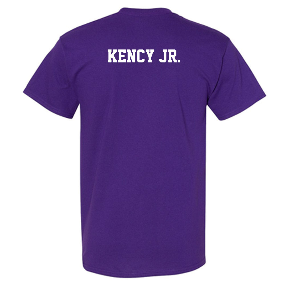 LSU - NCAA Football : David Kency Jr. - Classic Shersey T-Shirt-1