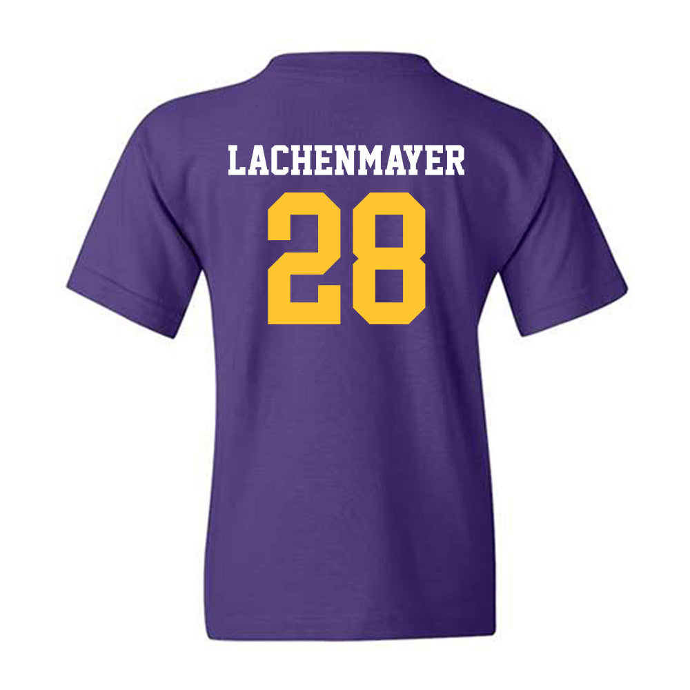 LSU - NCAA Baseball : Danny Lachenmayer - Classic Shersey Youth T-Shirt-1