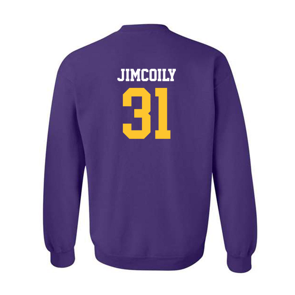 LSU - NCAA Football : CJ Jimcoily - Classic Shersey Crewneck Sweatshirt-1