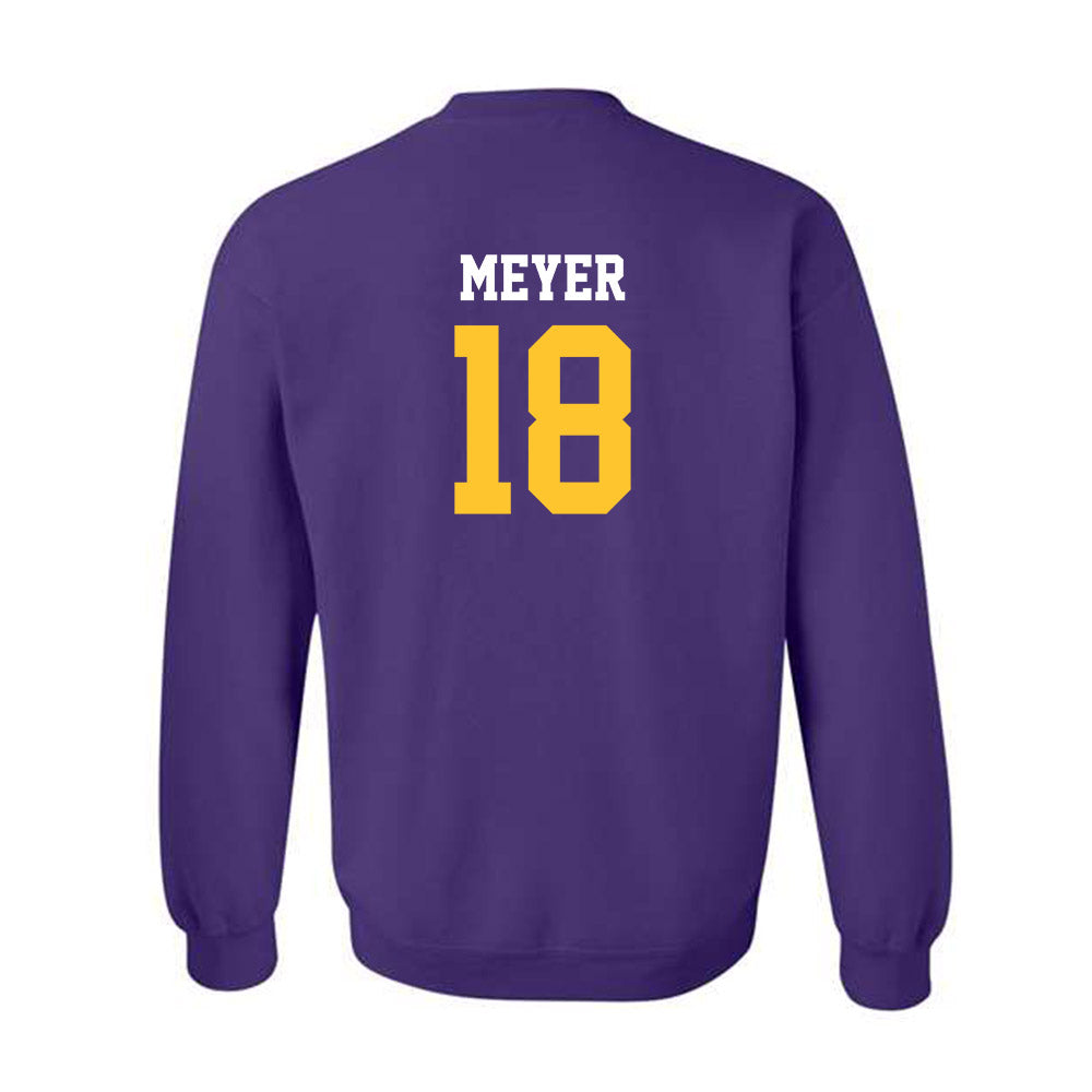LSU - NCAA Women's Volleyball : Zayna Meyer - Classic Shersey Crewneck Sweatshirt-1