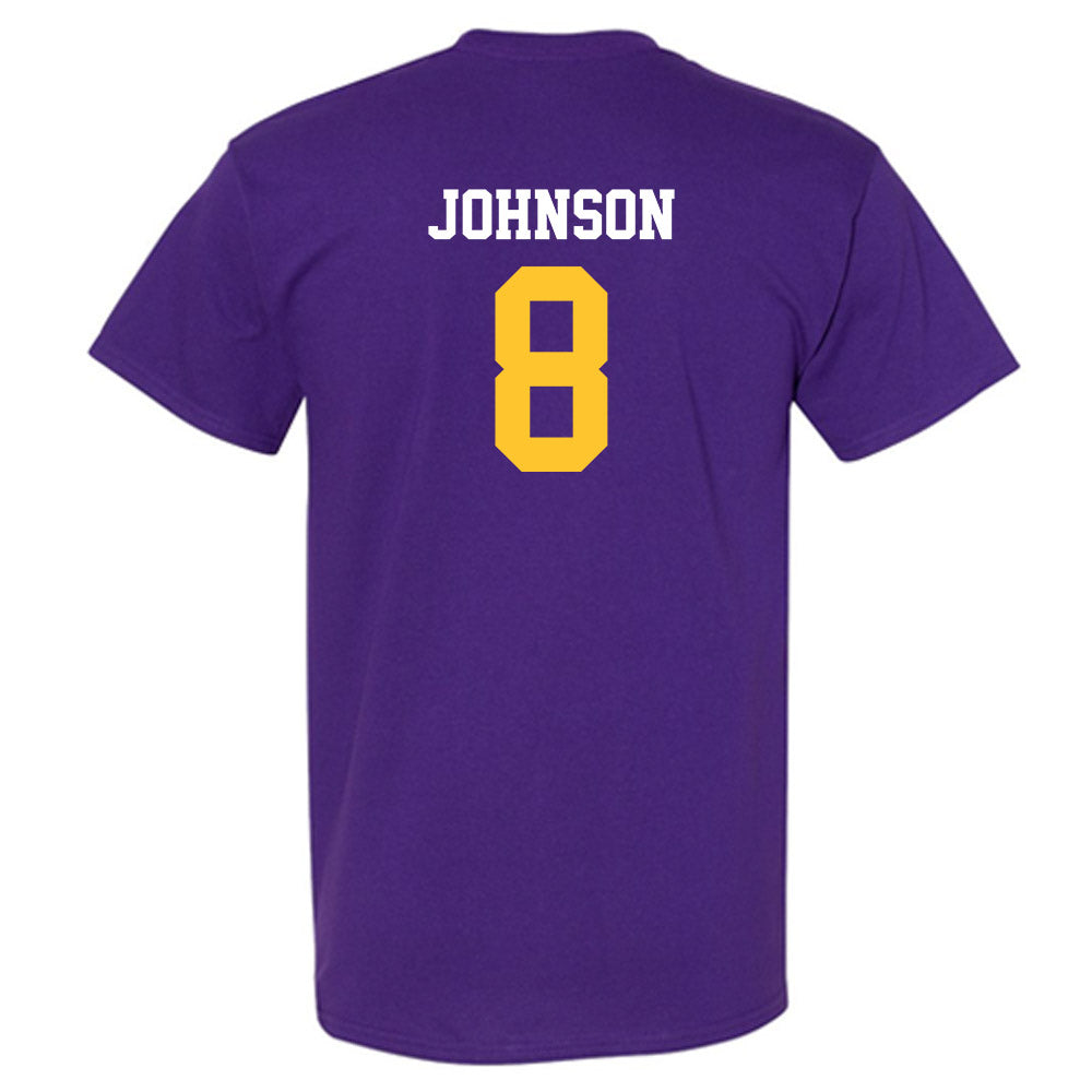 LSU - NCAA Football : Jujuan Johnson - Classic Shersey T-Shirt-1