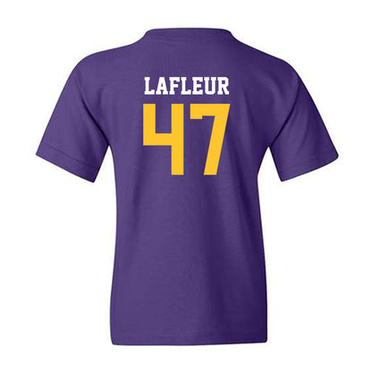 LSU - NCAA Football : JD LaFleur - Classic Shersey Youth T-Shirt-1