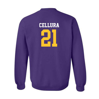 LSU - NCAA Softball : Cece Cellura - Classic Shersey Crewneck Sweatshirt-1