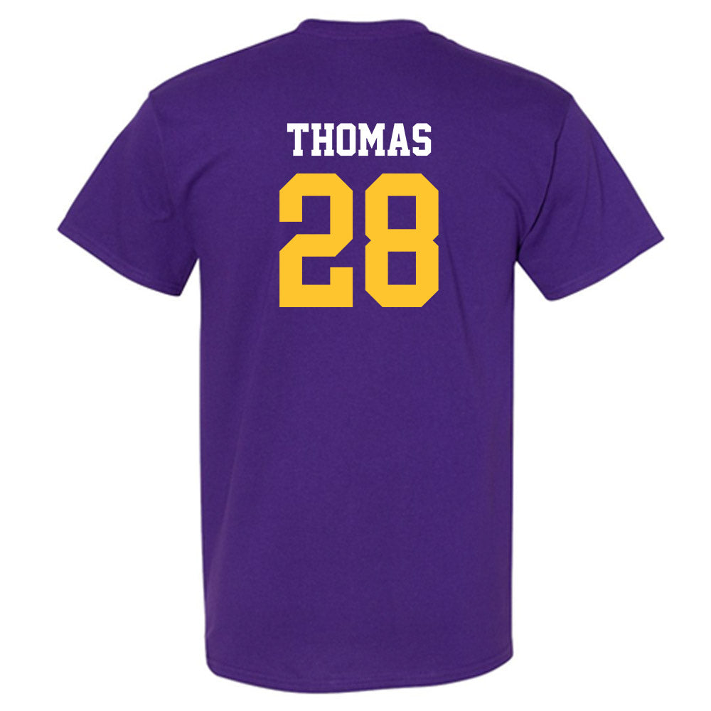 LSU - NCAA Football : Jhase Thomas - Classic Shersey T-Shirt-1