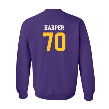 LSU - NCAA Football : Devin Harper - Classic Shersey Crewneck Sweatshirt-1