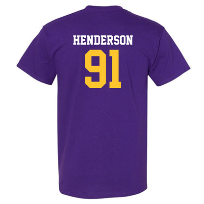 LSU - NCAA Football : Trenton Henderson - Classic Shersey T-Shirt-1