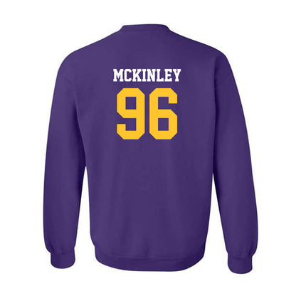 LSU - NCAA Football : Dominick McKinley - Classic Shersey Crewneck Sweatshirt-1