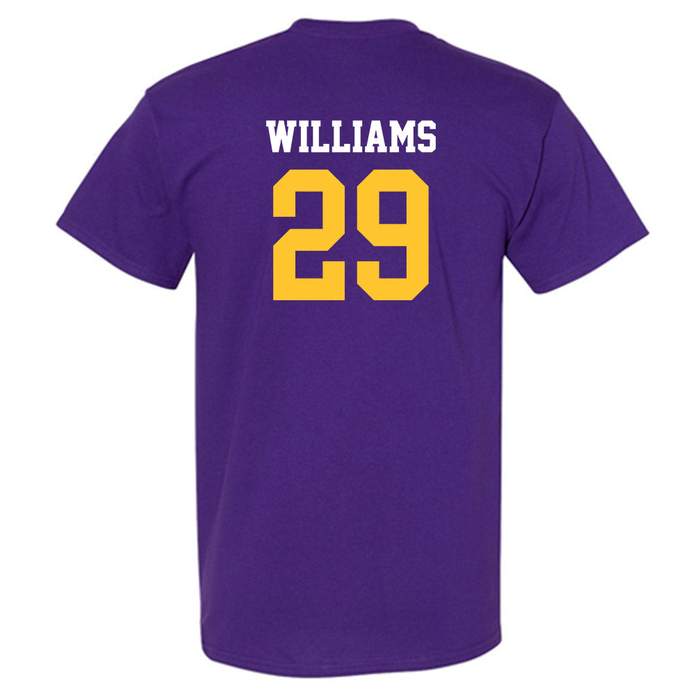 LSU - NCAA Baseball : Cooper Williams - Classic Shersey T-Shirt-1