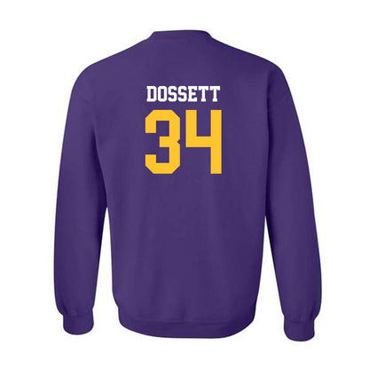 LSU - NCAA Football : Mason Dossett - Classic Shersey Crewneck Sweatshirt-1