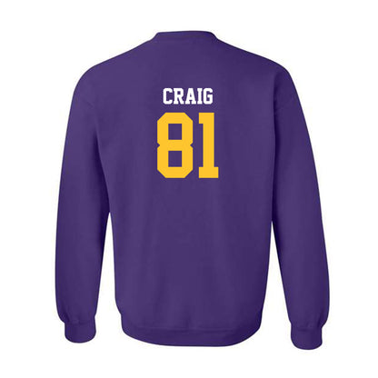 LSU - NCAA Football : Landon Craig - Classic Shersey Crewneck Sweatshirt-1