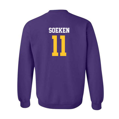 LSU - NCAA Softball : Lauryn Soeken - Classic Shersey Crewneck Sweatshirt-1