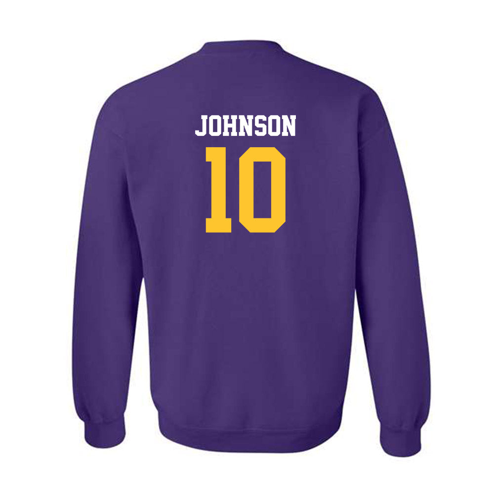 LSU - NCAA Softball : Rylie Johnson - Classic Shersey Crewneck Sweatshirt-1