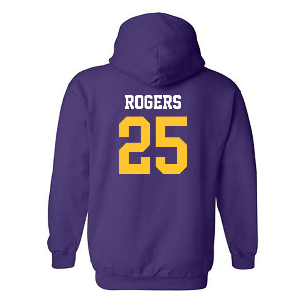 LSU - NCAA Women's Soccer : Senai Rogers - Classic Shersey Hooded Sweatshirt-1