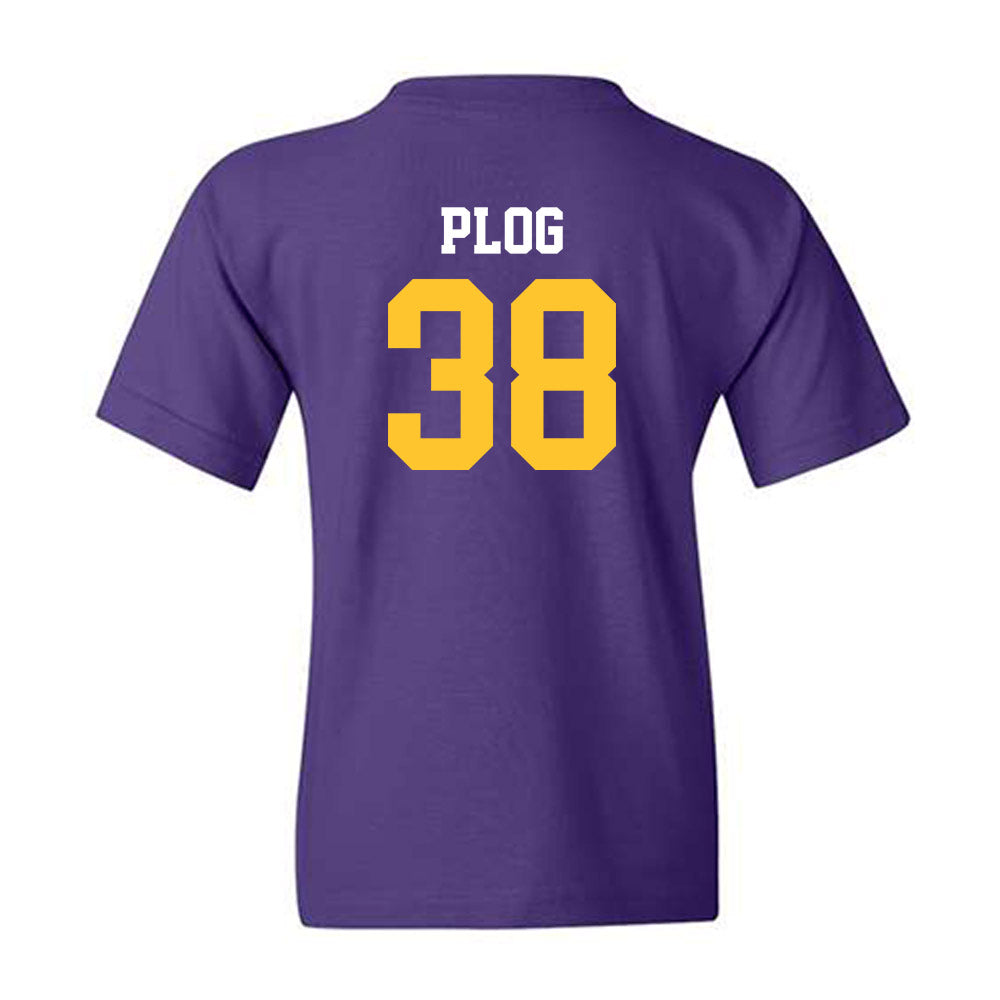 LSU - NCAA Baseball : Ethan Plog - Classic Shersey Youth T-Shirt-1