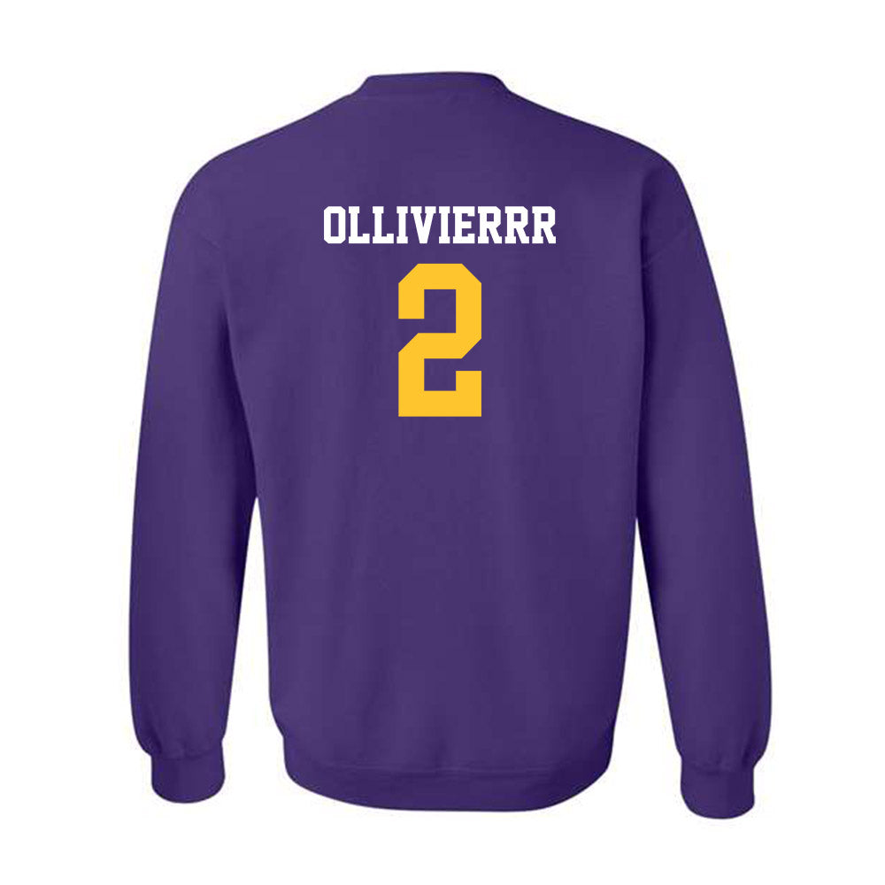 LSU - NCAA Women's Soccer : Jocelyn Ollivierrr - Classic Shersey Crewneck Sweatshirt-1