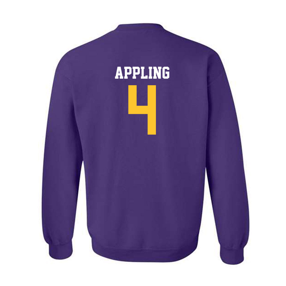 LSU - NCAA Softball : Gradie Appling - Classic Shersey Crewneck Sweatshirt-1