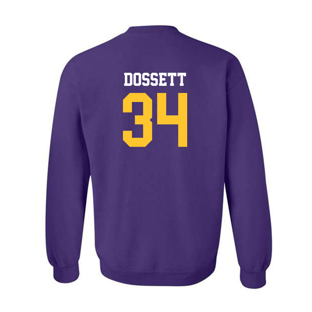 LSU - NCAA Football : Mason Dossett - Classic Shersey Crewneck Sweatshirt-1