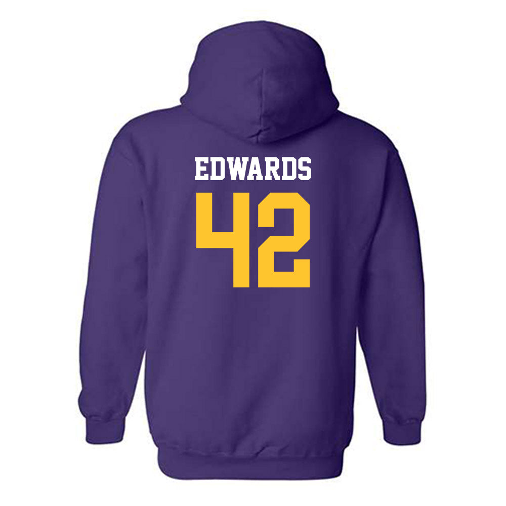 LSU - NCAA Softball : Tori Edwards - Classic Shersey Hooded Sweatshirt-1
