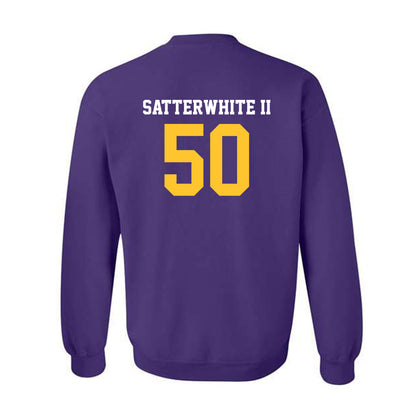 LSU - NCAA Football : William Satterwhite II - Classic Shersey Crewneck Sweatshirt-1