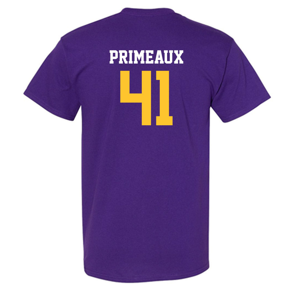 LSU - NCAA Baseball : DJ Primeaux - Classic Shersey T-Shirt-1