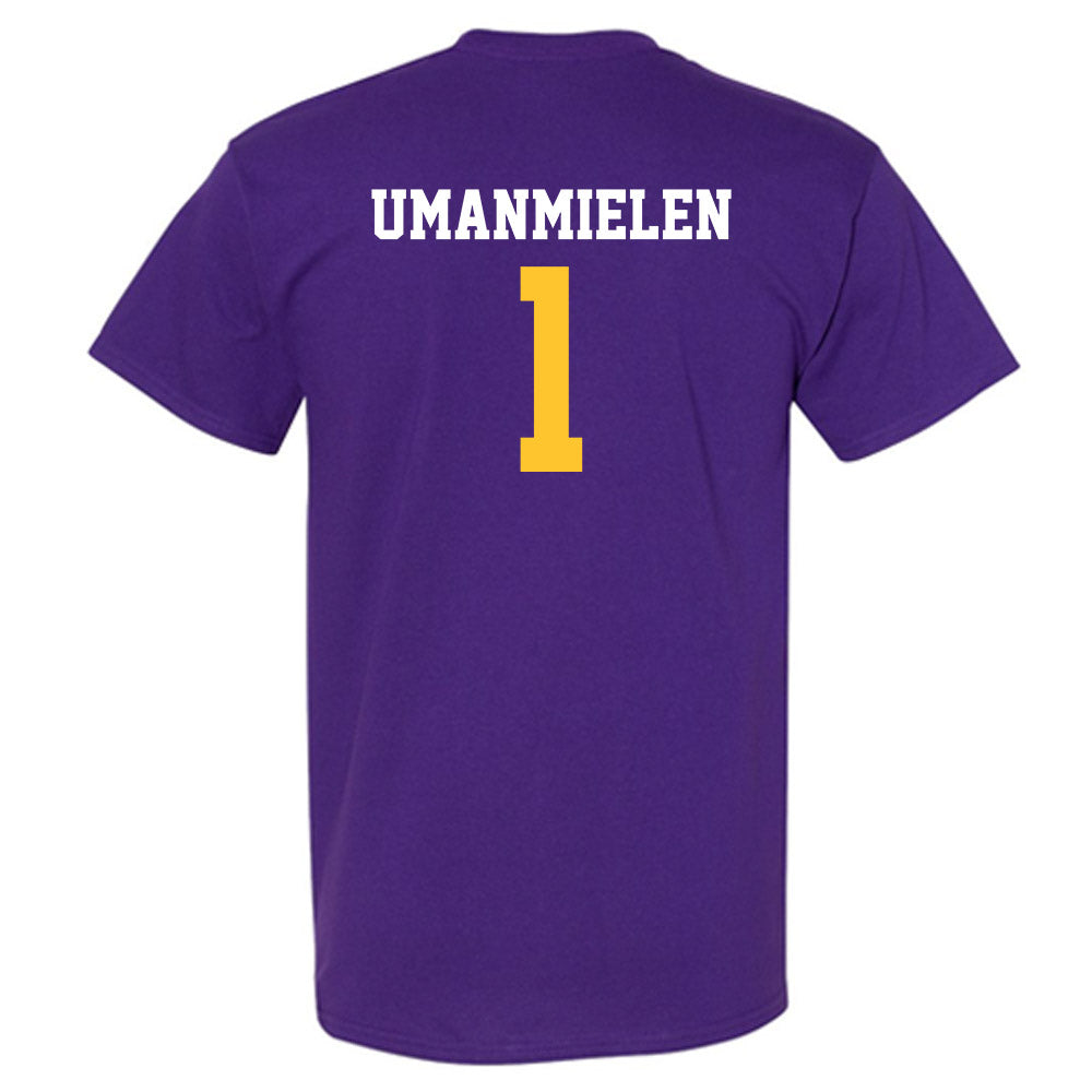 LSU - NCAA Football : Princewill Umanmielen - Classic Shersey T-Shirt-1