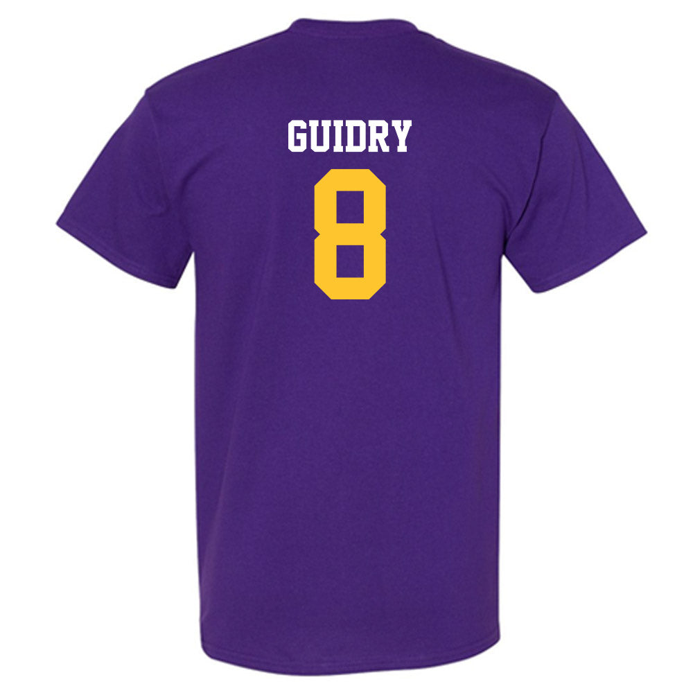 LSU - NCAA Baseball : Gavin Guidry - Classic Shersey T-Shirt-1