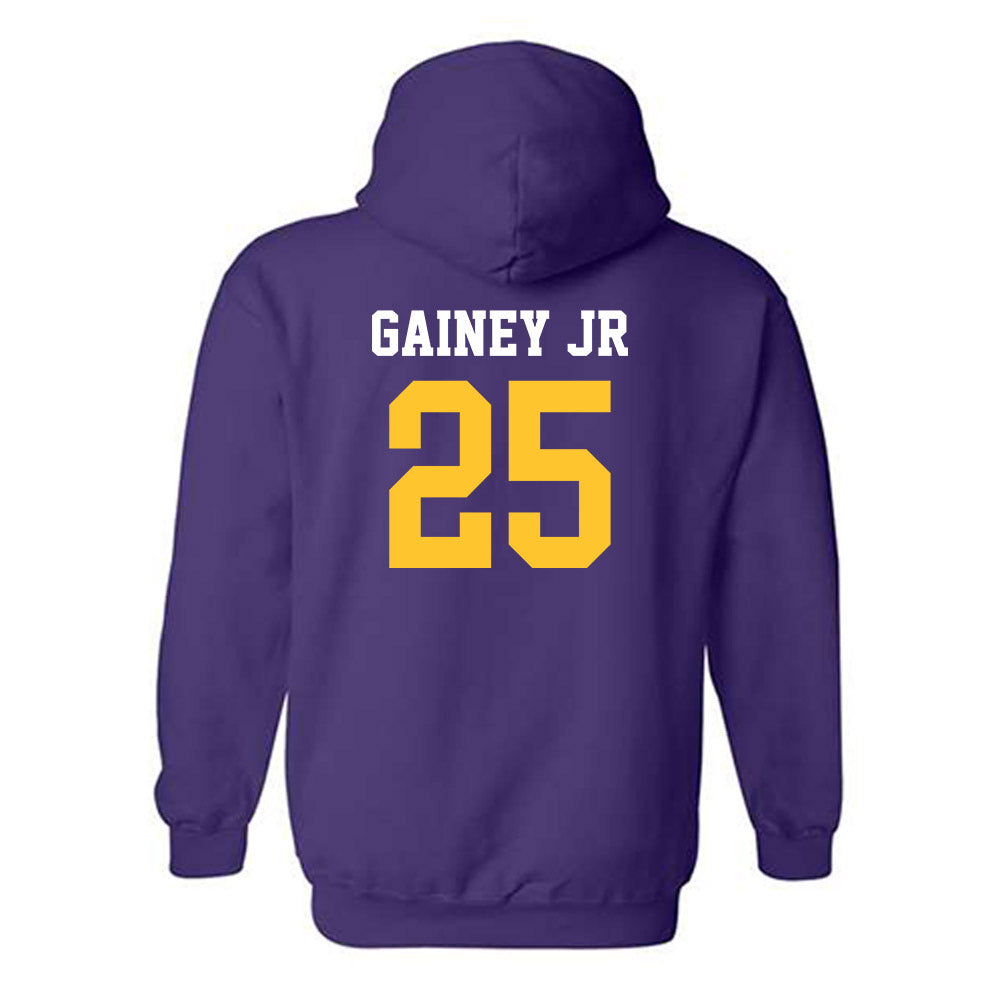 LSU - NCAA Football : Rod Gainey jr - Classic Shersey Hooded Sweatshirt-1