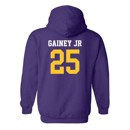LSU - NCAA Football : Rod Gainey jr - Classic Shersey Hooded Sweatshirt-1