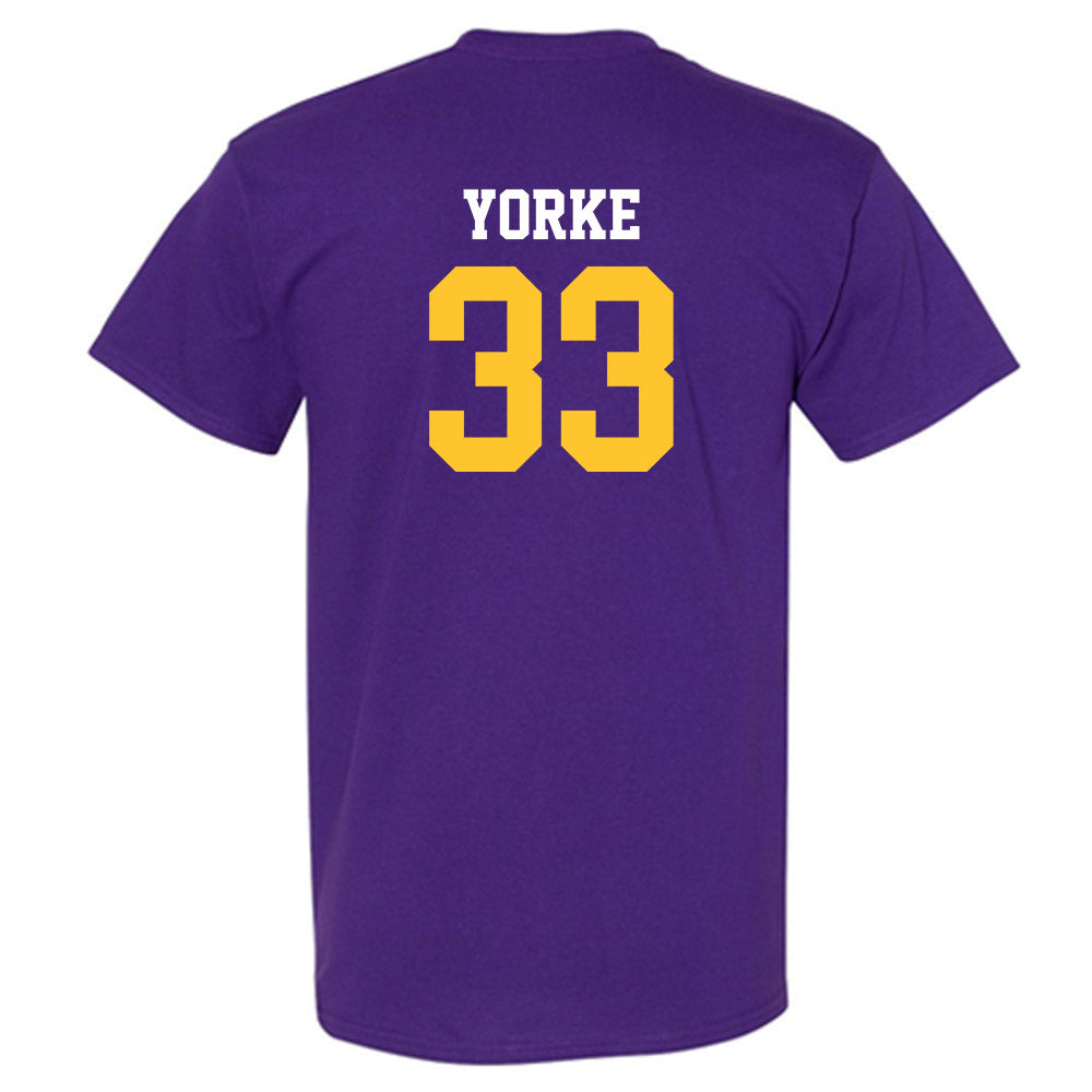 LSU - NCAA Baseball : Zach Yorke - Classic Shersey T-Shirt-1